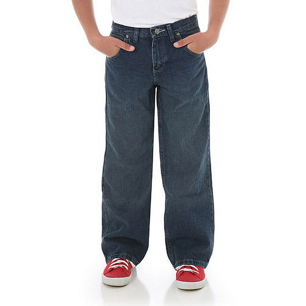 Wrangler Boys Jeans Size 12 Husky Adjustable Waist BootCut Pants Stretch  New | eBay